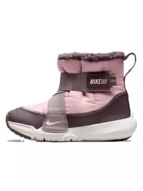 Nike Flex Advance "Pink Glaze/Violet Ore" Girl Winter Snow boots size 11C
